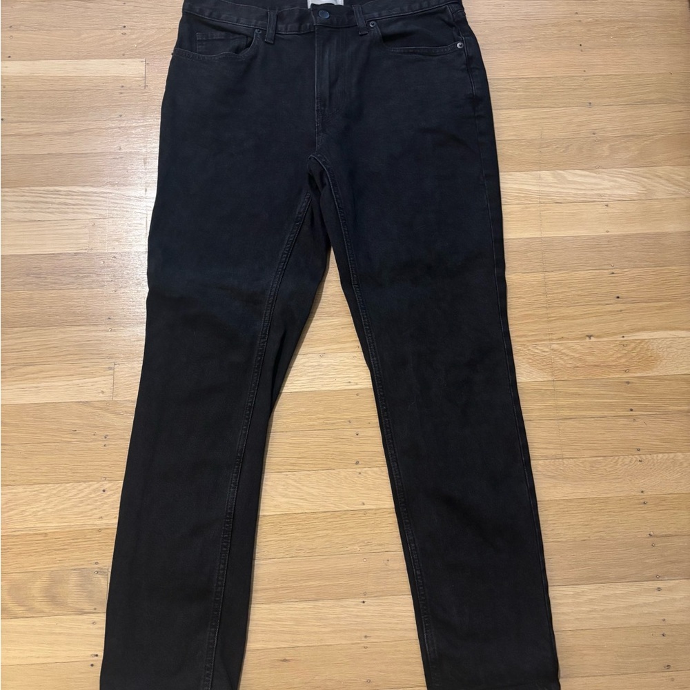Everlane Black Slim Fit Jean, 32 X 28